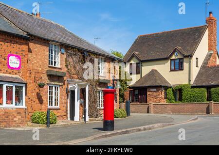 Das Bell Inn in Welford on Avon, Warwickshire, England. Stockfoto