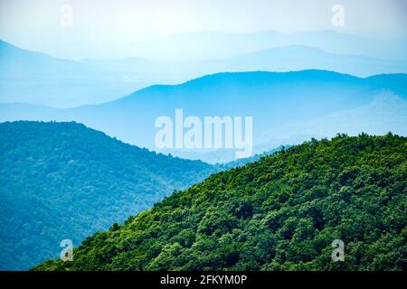 Georgia on My Mind - Brasstown bald Stockfoto