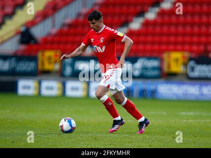 Woolwich, Großbritannien. Mai 2021. WOOLWICH, Vereinigtes Königreich, MAI 04: Charlton Athletic's Albie Morgan während der Sky Bet League One zwischen Charlton Athletic und Lincoln City im Valley, Woolwich am 04. Mai 2021 Credit: Action Foto Sport/Alamy Live News Stockfoto