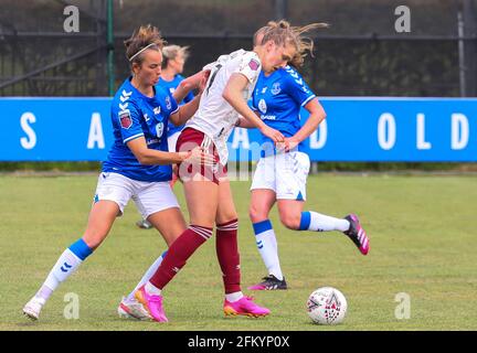 LIVERPOOL, ENGLAND - MAI 02: Vivianne Miedema von Arsenal während der Barclays FA Women's Super League zwischen Everton Women und Arsenal im Walton Hall Park Stockfoto