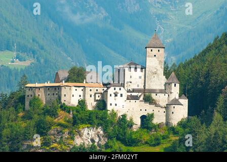 Burg Taufers, Sand in Taufers, Taufers, Tauferer Tal Valley, Valli di Tures, Alto Adige, Italien, Europa Stockfoto