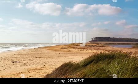 Covehithe Beach, Suffolk, England Stockfoto