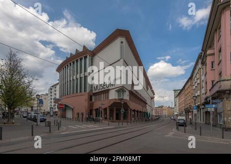 Museum für Moderne Kunst, MMK, Frankfurt am Main, Deutschland Stockfoto