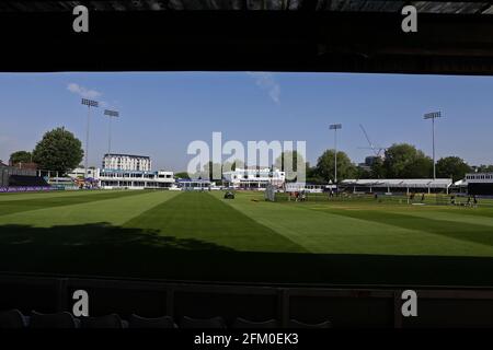 Allgemeine Ansicht des Bodens während Essex Eagles vs Surrey, Royal London One-Day Cup Cricket auf dem Cloudfm County Ground am 27. Mai 2018 Stockfoto