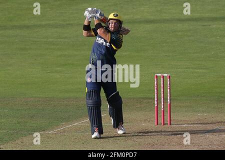 Colin Ingram erreicht 6 Läufe für Glamorgan während Glamorgan vs Essex Eagles, Vitality Blast T20 Cricket in den Sophia Gardens Cardiff am 7. August 2018 Stockfoto