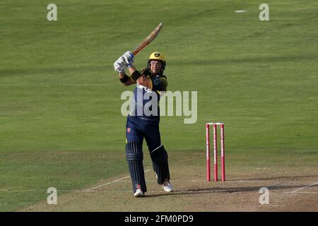 Colin Ingram erreicht 6 Läufe für Glamorgan während Glamorgan vs Essex Eagles, Vitality Blast T20 Cricket in den Sophia Gardens Cardiff am 7. August 2018 Stockfoto