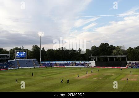 Allgemeine Spielansicht während Glamorgan vs Essex Eagles, Vitality Blast T20 Cricket im Sophia Gardens Cardiff am 7. August 2018 Stockfoto