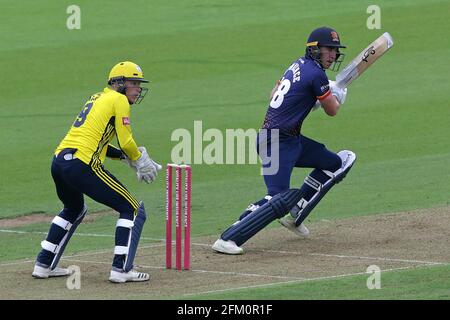 Daniel Lawrence bei der Batting Action für Essex während Hampshire vs Essex Eagles, Vitality Blast T20 Cricket beim Ageas Bowl am 12. August 2018 Stockfoto