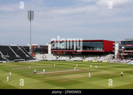 Allgemeine Spielansicht während des Lancashire CCC gegen Essex CCC, Specsavers County Championship Division 1 Cricket im Emirates Old Trafford am 11. Juni 2018 Stockfoto