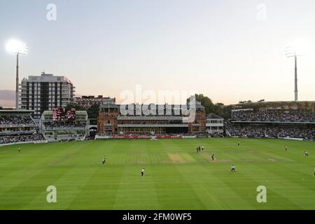 Allgemeine Spielansicht während des Middlesex vs Essex Eagles, Vitality Blast T20 Cricket am Lord's Cricket Ground am 16. August 2018 Stockfoto