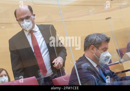 München, Deutschland. Mai 2021. Peter Kneffel/dpa/Alamy Live News Stockfoto