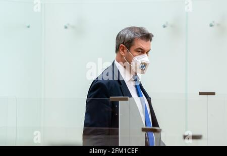 München, Deutschland. Mai 2021. Peter Kneffel/dpa/Alamy Live News Stockfoto