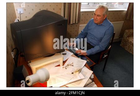 Dr. Brian Jones ....Defence Inelegence annalist.pic David Sandison 3/2/2004 Stockfoto