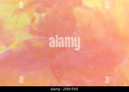 Abstrakt bemalter Hintergrund. Rosa, orange, korallene Kulisse. Speicherplatz kopieren Stockfoto