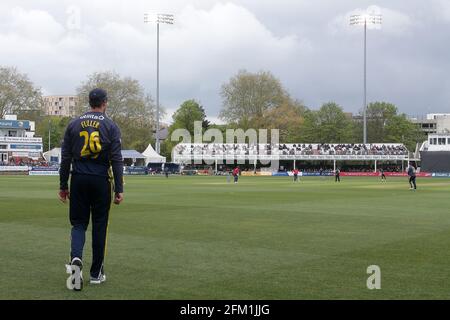 Allgemeine Ansicht von des Spiels während Essex Adler Hampshire vs, Royal London eintägiger Cup Cricket am Cloudfm County Ground am 28. April 2019 Stockfoto