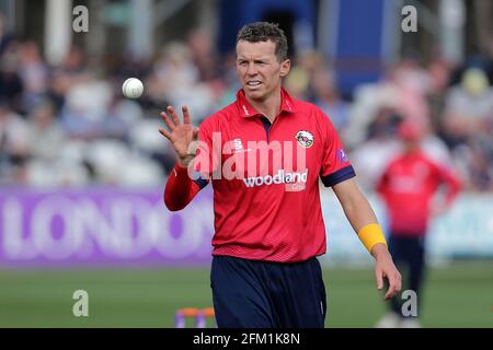 Peter Siddle von Essex während Essex Eagles vs Sussex Sharks, Royal London One-Day Cup Cricket auf dem Cloudfm County Ground am 30. April 2019 Stockfoto