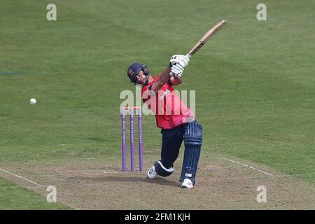 Ryan Ten Doeschate von Essex trifft sich am 17. April 20 während des Glamorgan vs Essex Eagles, dem Royal London One-Day Cup Cricket im Sophia Gardens Cardiff Stockfoto