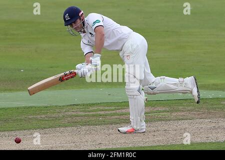 Sam Hain im Batting Action für Warwickshire während Warwickshire CCC gegen Essex CCC, Specsavers County Championship Division 1 Cricket in Edgbaston Stadi Stockfoto