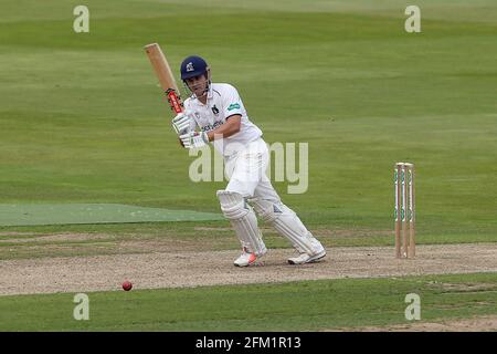 Sam Hain im Batting Action für Warwickshire während Warwickshire CCC gegen Essex CCC, Specsavers County Championship Division 1 Cricket in Edgbaston Stadi Stockfoto