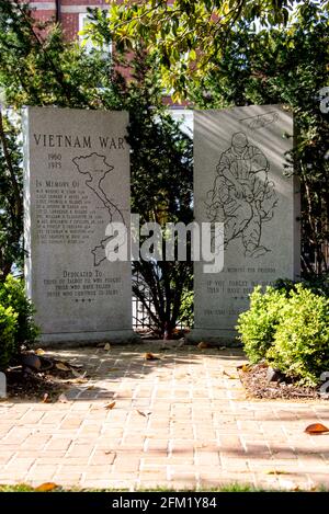 Vietnam War Memorial, Easton, Talbot County, Maryland Stockfoto