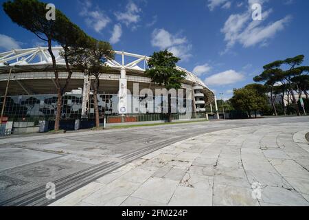 Foto IPP/Roberto Ramaccia Roma 5/05/2021 Stadio Olimpico vor Euro 2020-2021 Nella foto lo stadio Olimpico Italien Photo Press - Welt Urheberrecht Stockfoto