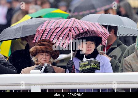 RACING CHELTENHAM FESTIVAL 2010 4TH TAG 19/3/10. DER GOLD CUP. BILD DAVID ASHDOWN Stockfoto