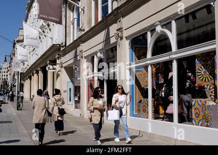 New Bond Street, London, Großbritannien Stockfoto