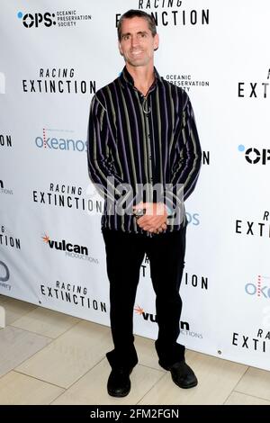 17. September 2015, West Hollywood, Kalifornien, USA: Shawn Heinrichs nimmt an der Los Angeles-Premiere von „Racing Extinction“ des Discovery Channel Teil. (Bild: © Billy Bennight/ZUMA Wire) Stockfoto