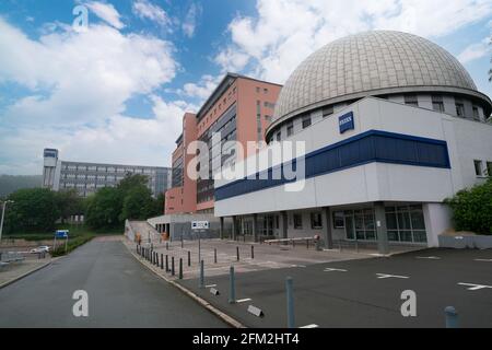 JENA, Deutschland - 29. Mai 2016: Hauptsitz der Carl Zeiss Meditec AG. Stockfoto