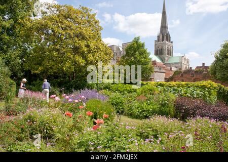 Chichester Kathedrale, West Sussex, England Stockfoto