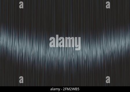 Realistische schwarze blaue gerade glänzende Haarstruktur Stock Vektor