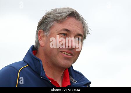 Essex-Cheftrainer Chris Silverwood während der Essex CCC Press Tag auf dem Essex County Ground am 7. April 2016 Stockfoto