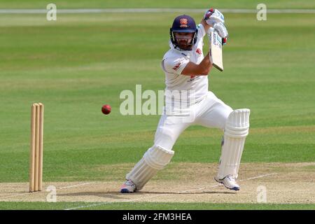 Jaik Mickleburgh trifft vier Läufe für Essex während Essex CCC gegen Sri Lanka, Tourist Match Cricket auf dem Essex County Ground am 9. Mai 2016 Stockfoto