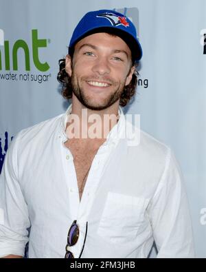 26. September 2015, Reserve Playa Vista, Kalifornien, USA: Kyle Schmid nimmt am 2. Jährlichen The Peace Fund Celebrity Poker Turnier Teil. (Bild: © Billy Bennight/ZUMA Wire) Stockfoto