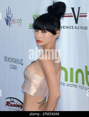 26. September 2015, Reserve Playa Vista, Kalifornien, USA: Bai Ling nimmt am 2. Jährlichen The Peace Fund Celebrity Poker Turnier Teil. (Bild: © Billy Bennight/ZUMA Wire) Stockfoto