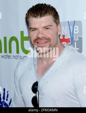 26. September 2015, Reserve Playa Vista, Kalifornien, USA: Josh Emerson nimmt am 2. Jährlichen The Peace Fund Celebrity Poker Turnier Teil. (Bild: © Billy Bennight/ZUMA Wire) Stockfoto