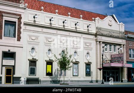 Rialto Theatre - Main Street - Deer Lodge - Montana Ca. 2004 Stockfoto