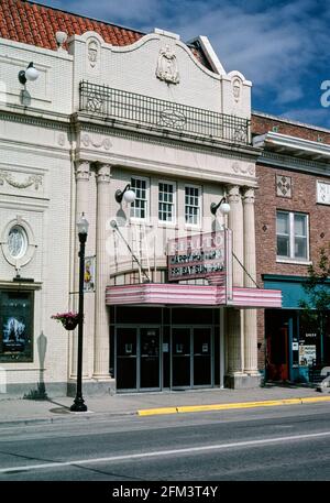 Rialto Theatre - Main Street - Deer Lodge - Montana Ca. 2004 Stockfoto