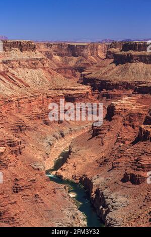 Marmor-Canyon vom South Canyon Point im Grand Canyon Nationalpark, arizona Stockfoto