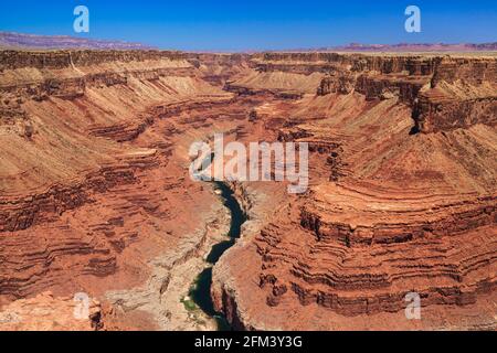 Marmor-Canyon vom South Canyon Point im Grand Canyon Nationalpark, arizona Stockfoto