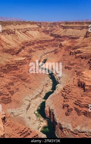 Marmor-Canyon vom South Canyon Point im Grand Canyon Nationalpark, arizona Stockfoto