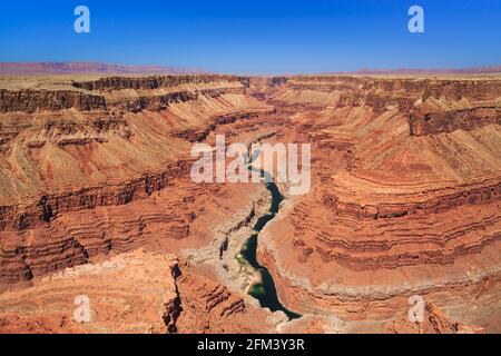 Marmor-Canyon vom South Canyon Point im Grand Canyon Nationalpark, arizona Stockfoto