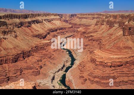 Marmor-Canyon vom South Canyon Point im Grand Canyon Nationalpark, arizona Stockfoto