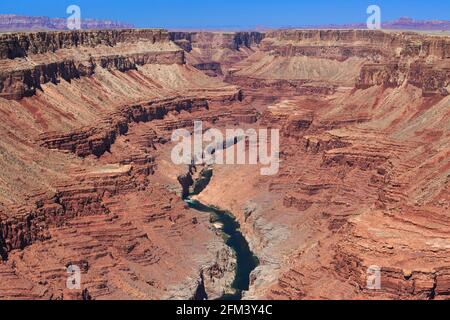 Marmor-Canyon vom South Canyon Point im Grand Canyon Nationalpark, arizona Stockfoto