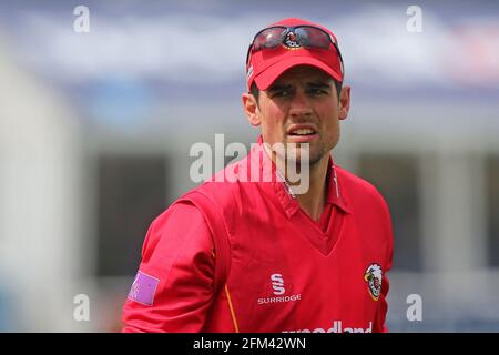 Alastair Cook von Essex während Essex Eagles vs Gloucestershire, Royal London One-Day Cup Cricket auf dem Cloudfm County Ground am 4. Mai 2017 Stockfoto