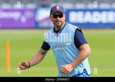 Darren Stevens aus Kent vor Essex Eagles gegen Kent Spitfires, Royal London One-Day Cup Cricket auf dem Essex County Ground am 15. Juni 2016 Stockfoto