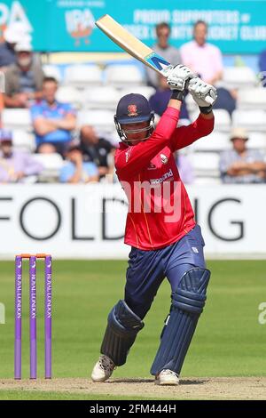 Tom Westley im Batting Action für Essex während Essex Eagles gegen Kent Spitfires, Royal London One-Day Cup Cricket auf dem Essex County Ground am 15. Juni Stockfoto