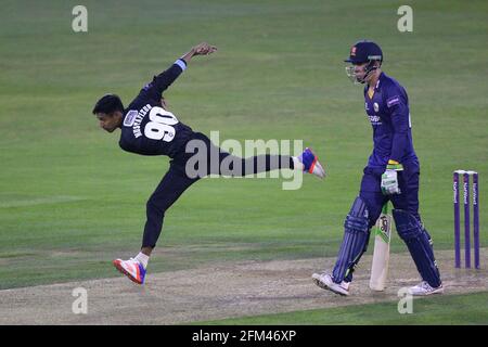 Mustafizur Rahman von Sussex während Essex Eagles vs Sussex Sharks, NatWest T20 Blast Cricket am 21. Juli 2016 auf dem Essex County Ground Stockfoto