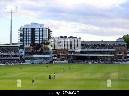 Allgemeine Ansicht des Spiels während Middlesex vs Essex Adler, NatWest T20 Blast Kricket auf dem Lord's Cricket Ground am 27. Juli 2017 Stockfoto