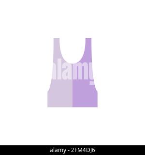 Gym Tank Top Conceptual Vector Icon Design eps10 Stock Vektor